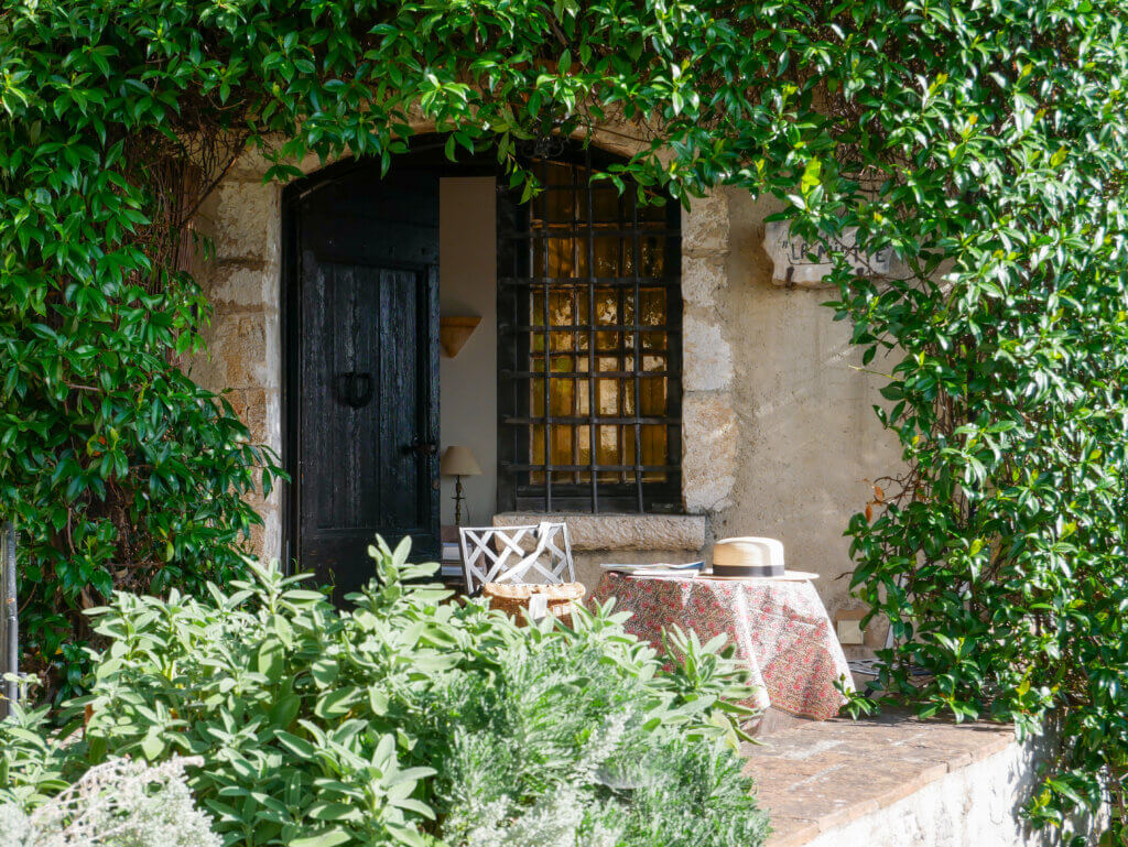 Front door of La Miette Saint Paul de Vence