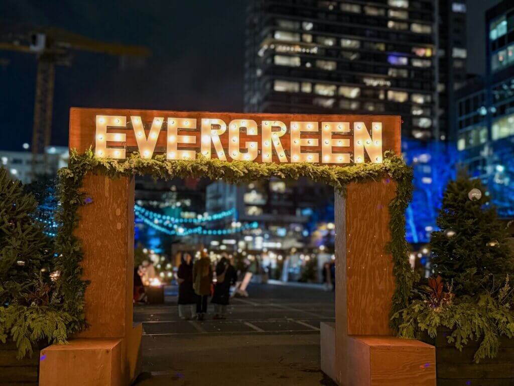 Evergreen Festival in Halifax, Nova Scotia at Christmas
