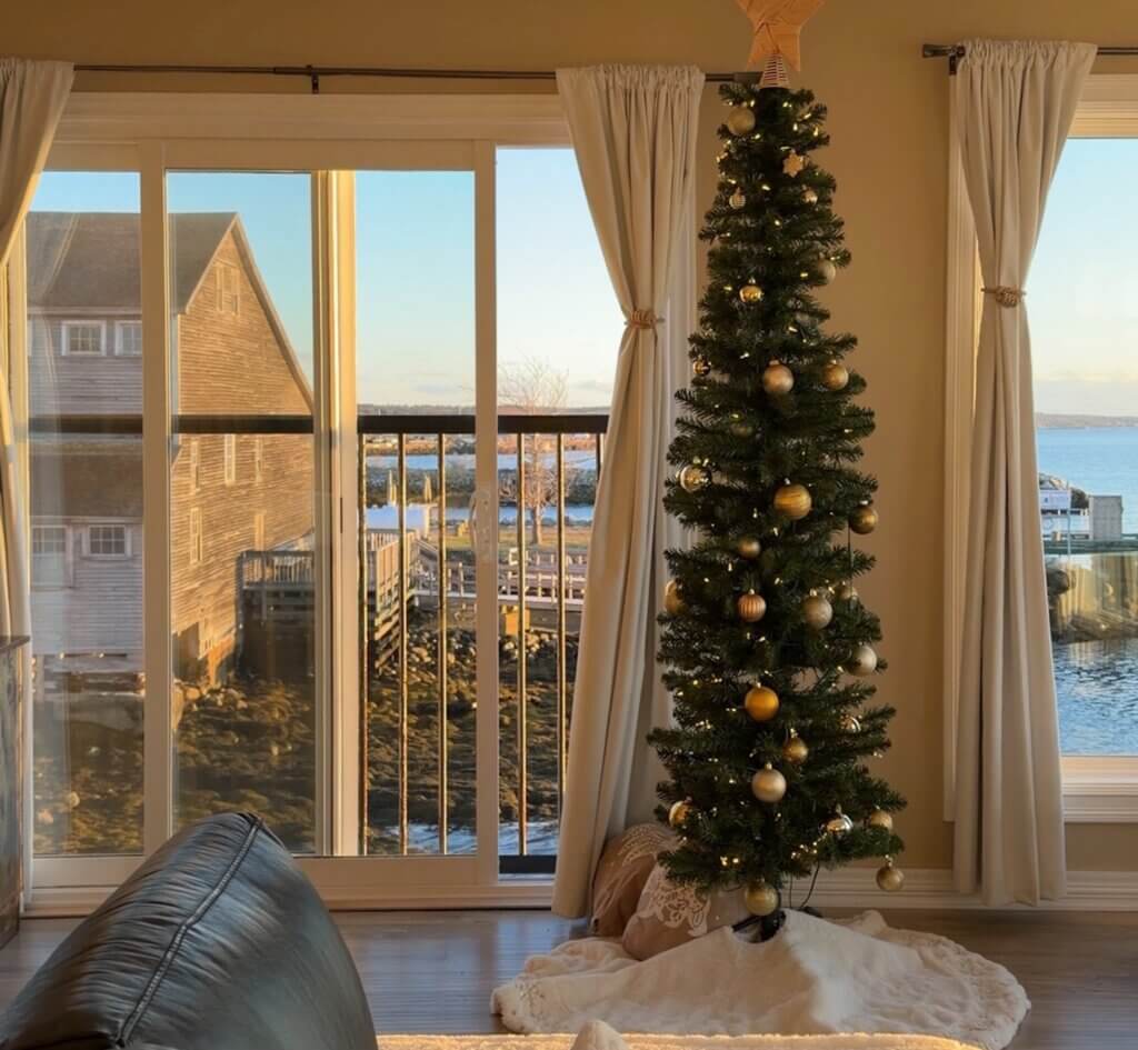 Interior of a suite in Albert's Inn in Shelburne, Nova Scotia.